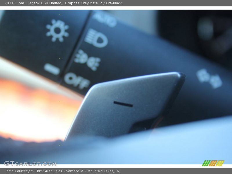 Graphite Gray Metallic / Off-Black 2011 Subaru Legacy 3.6R Limited