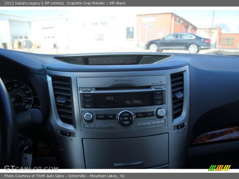 Graphite Gray Metallic / Off-Black 2011 Subaru Legacy 3.6R Limited