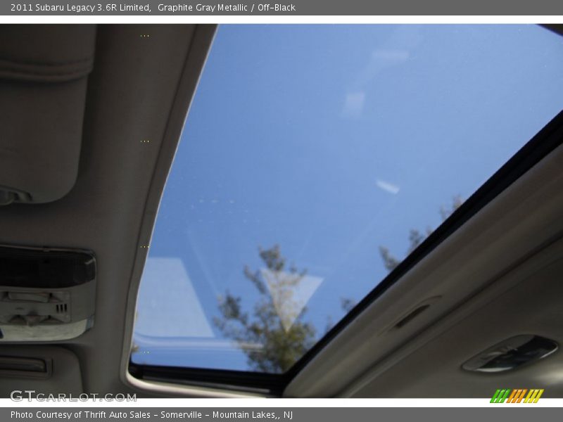 Graphite Gray Metallic / Off-Black 2011 Subaru Legacy 3.6R Limited