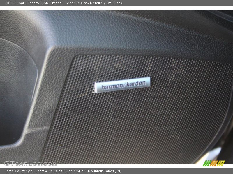 Graphite Gray Metallic / Off-Black 2011 Subaru Legacy 3.6R Limited