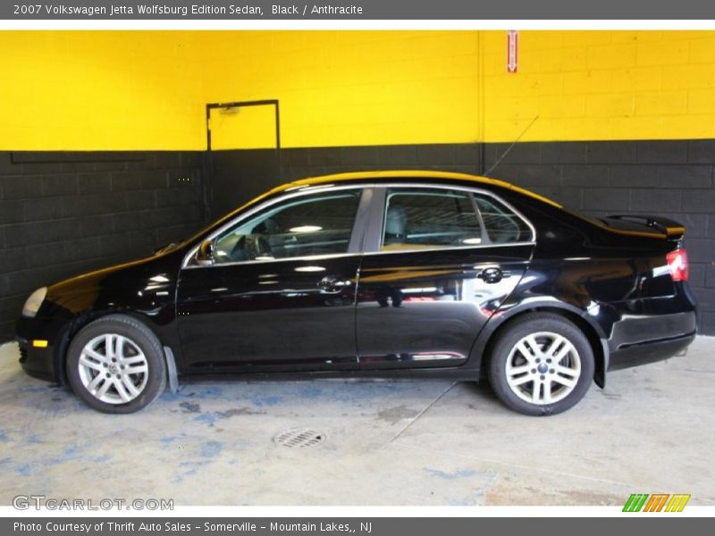 Black / Anthracite 2007 Volkswagen Jetta Wolfsburg Edition Sedan