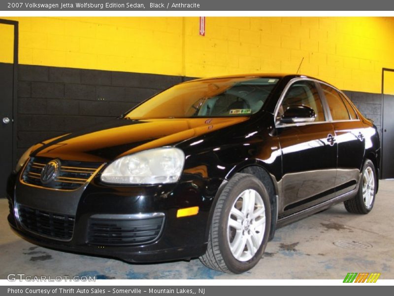 Black / Anthracite 2007 Volkswagen Jetta Wolfsburg Edition Sedan