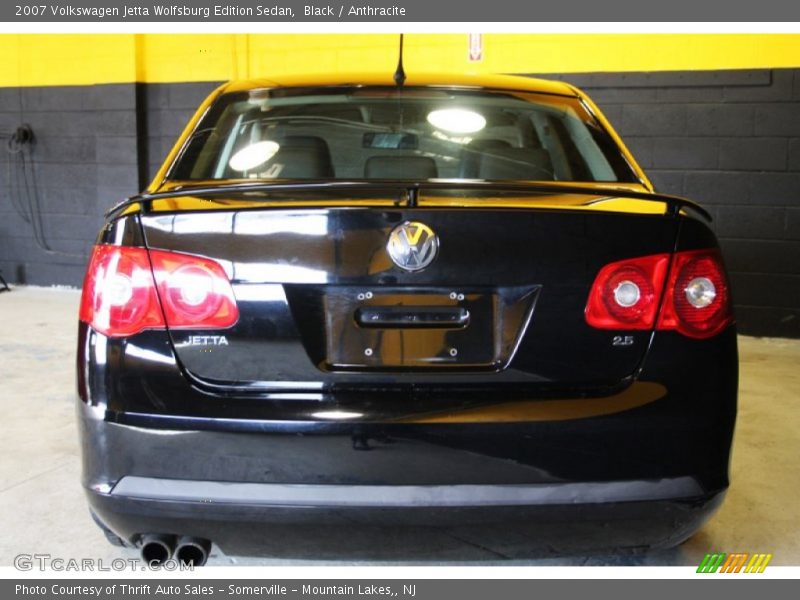 Black / Anthracite 2007 Volkswagen Jetta Wolfsburg Edition Sedan