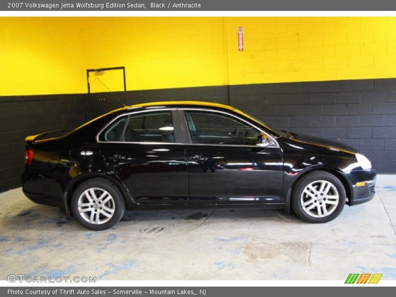 Black / Anthracite 2007 Volkswagen Jetta Wolfsburg Edition Sedan