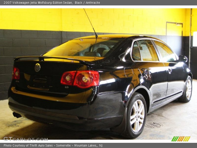 Black / Anthracite 2007 Volkswagen Jetta Wolfsburg Edition Sedan