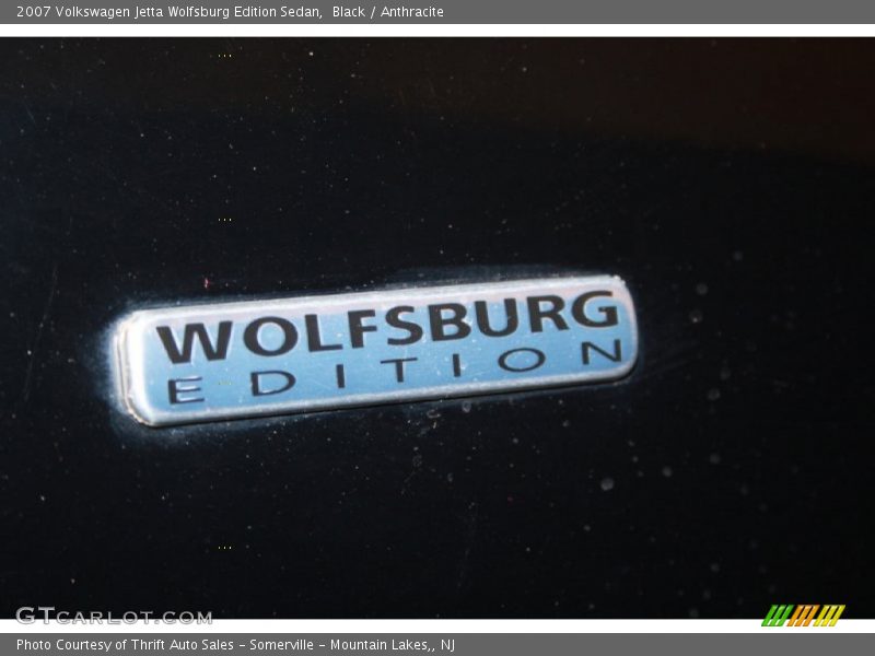 Black / Anthracite 2007 Volkswagen Jetta Wolfsburg Edition Sedan