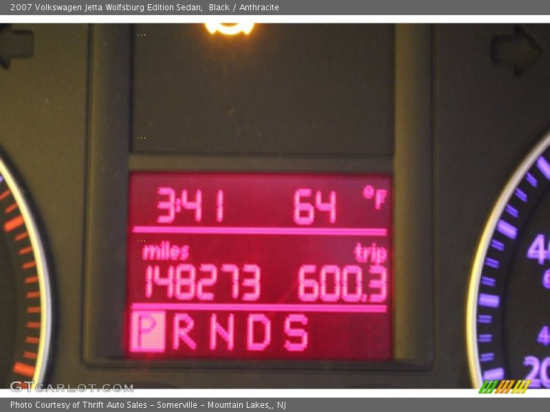 Black / Anthracite 2007 Volkswagen Jetta Wolfsburg Edition Sedan