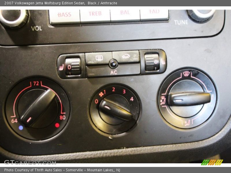 Black / Anthracite 2007 Volkswagen Jetta Wolfsburg Edition Sedan