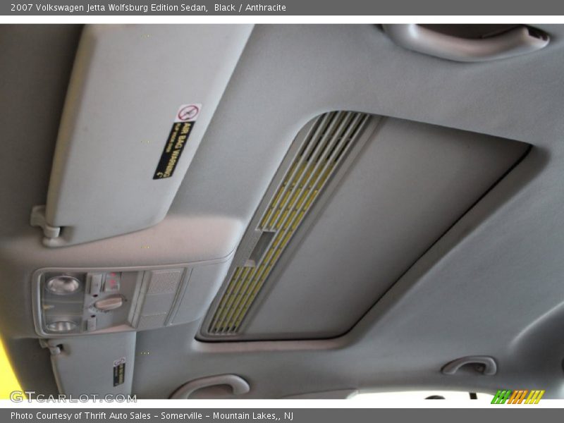 Black / Anthracite 2007 Volkswagen Jetta Wolfsburg Edition Sedan