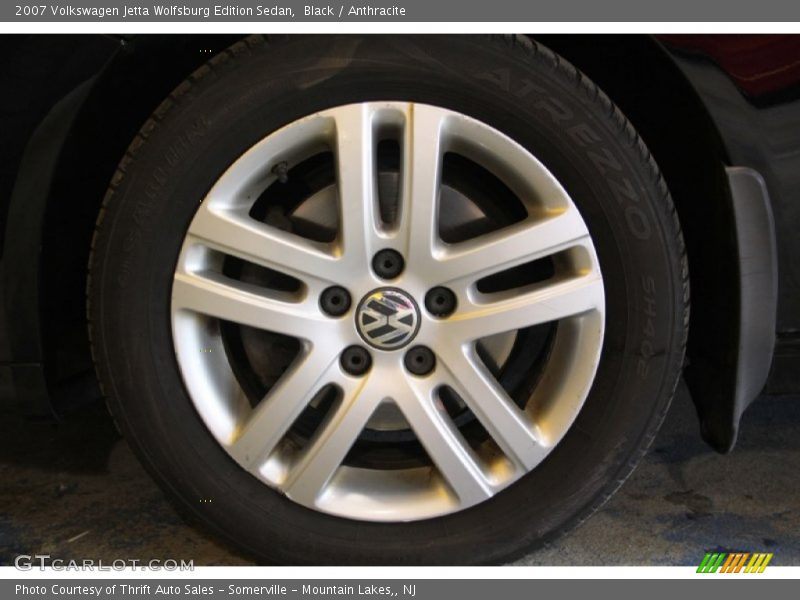 Black / Anthracite 2007 Volkswagen Jetta Wolfsburg Edition Sedan