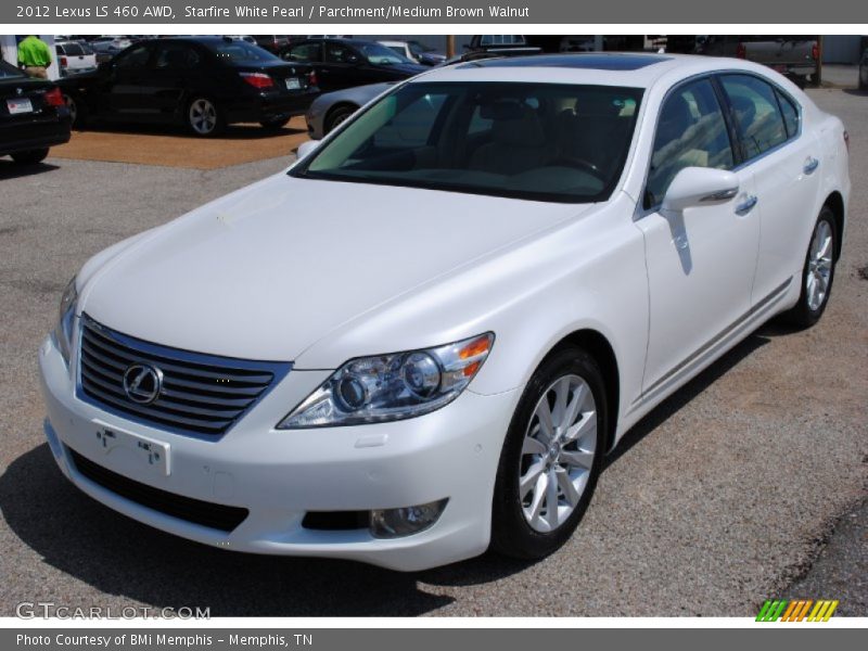 Front 3/4 View of 2012 LS 460 AWD