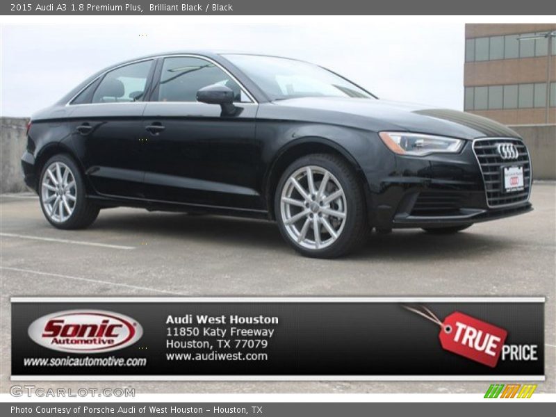 Brilliant Black / Black 2015 Audi A3 1.8 Premium Plus