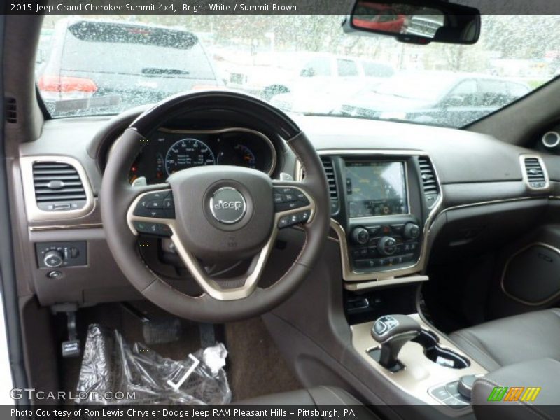 Summit Brown Interior - 2015 Grand Cherokee Summit 4x4 