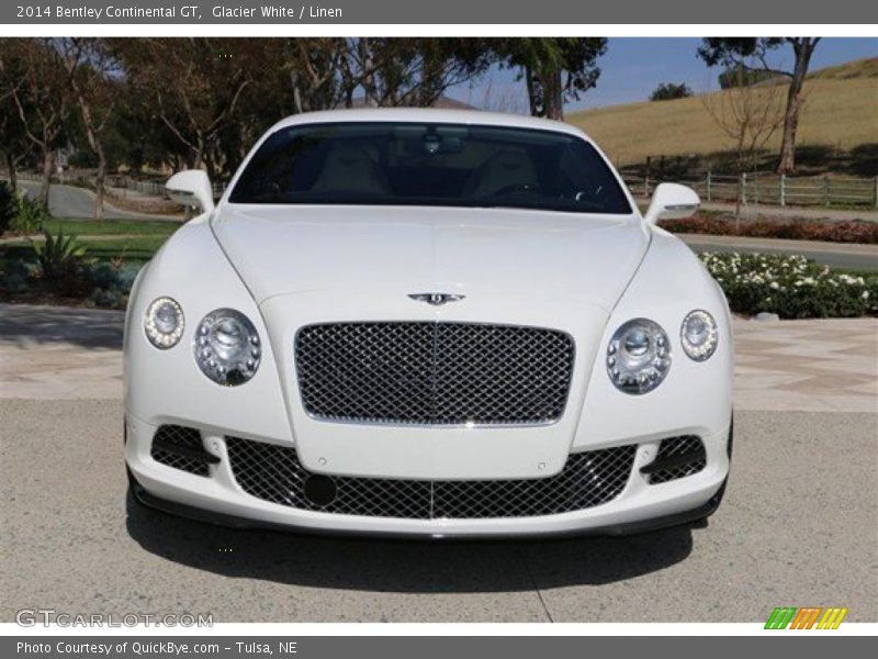 Glacier White / Linen 2014 Bentley Continental GT