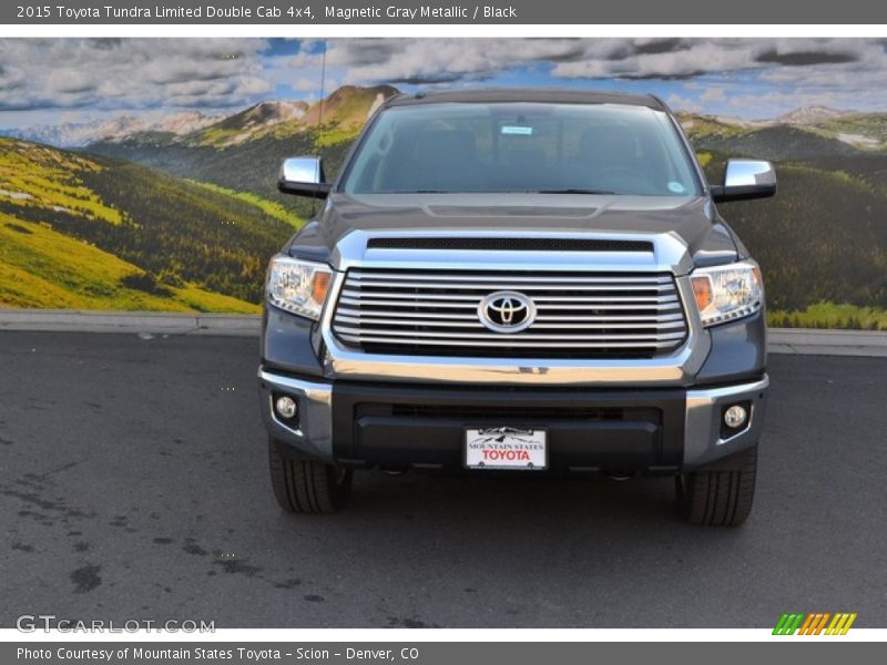 Magnetic Gray Metallic / Black 2015 Toyota Tundra Limited Double Cab 4x4