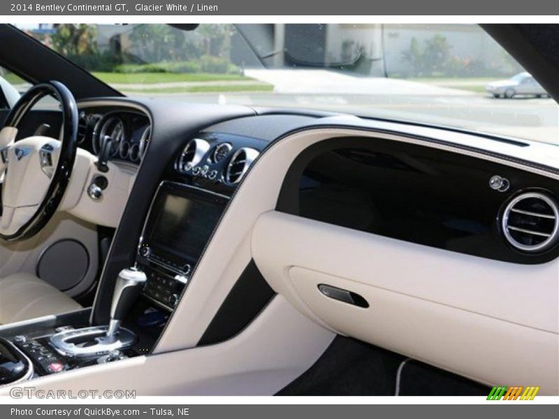 Glacier White / Linen 2014 Bentley Continental GT