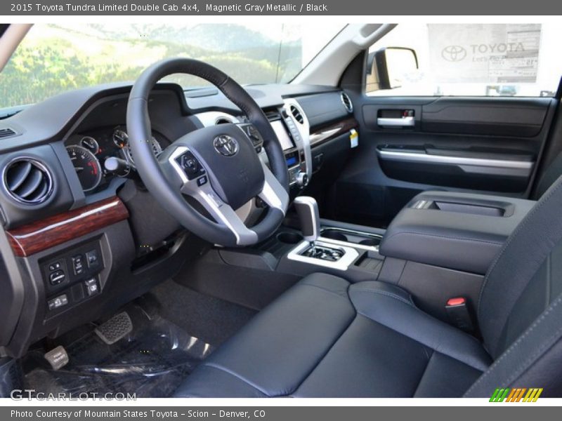  2015 Tundra Limited Double Cab 4x4 Black Interior