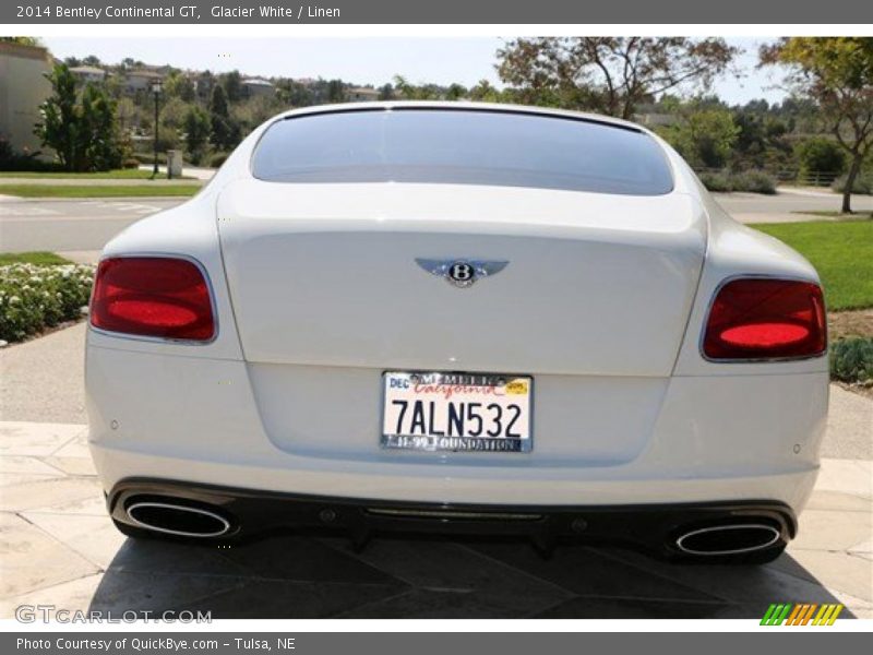 Glacier White / Linen 2014 Bentley Continental GT