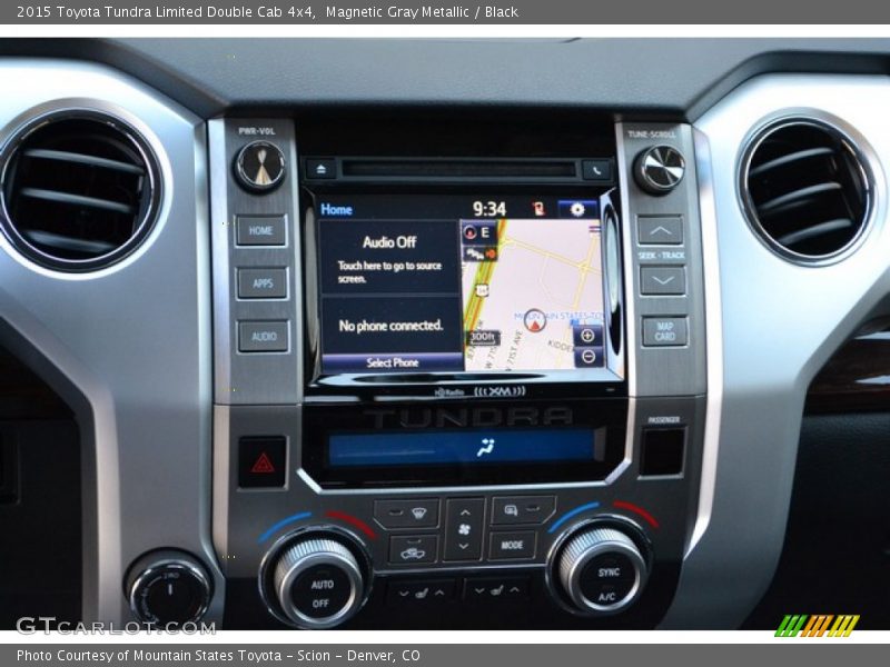 Controls of 2015 Tundra Limited Double Cab 4x4