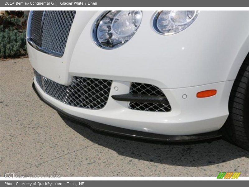 Glacier White / Linen 2014 Bentley Continental GT