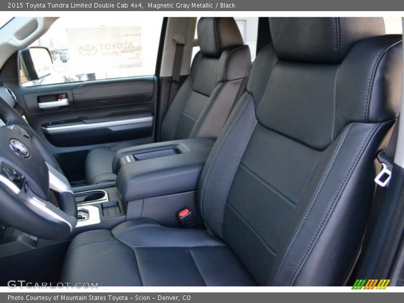 Front Seat of 2015 Tundra Limited Double Cab 4x4