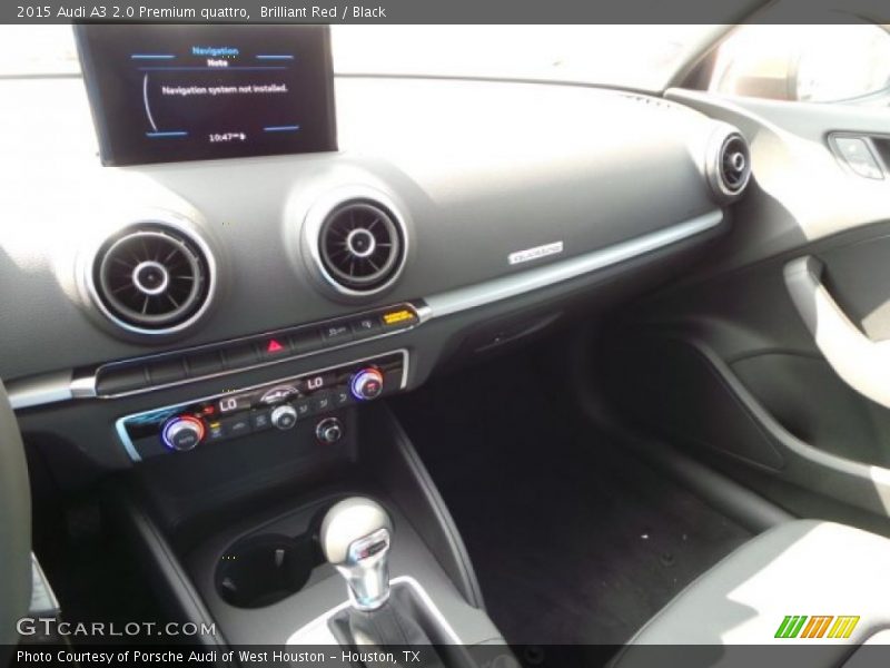 Brilliant Red / Black 2015 Audi A3 2.0 Premium quattro