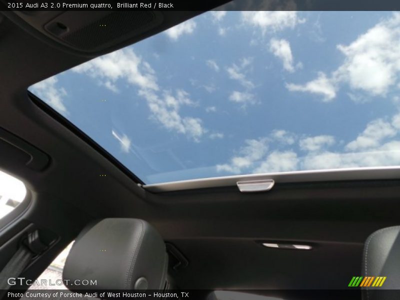 Brilliant Red / Black 2015 Audi A3 2.0 Premium quattro