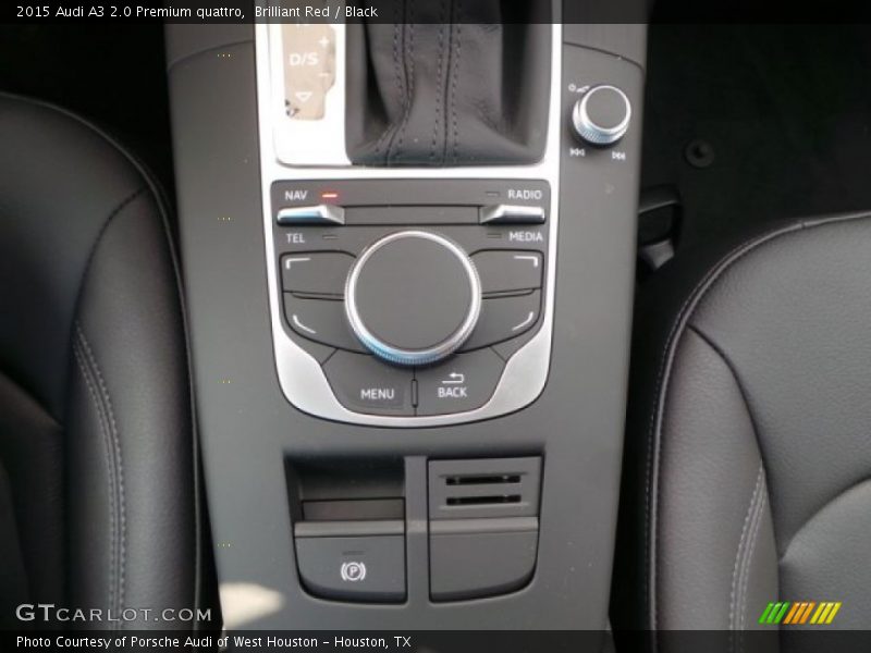 Brilliant Red / Black 2015 Audi A3 2.0 Premium quattro