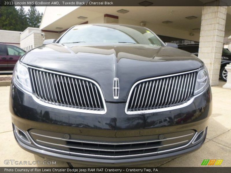 Tuxedo Black / Charcoal Black 2013 Lincoln MKS EcoBoost AWD