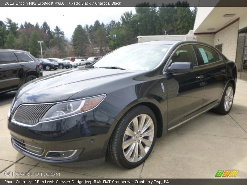 Tuxedo Black / Charcoal Black 2013 Lincoln MKS EcoBoost AWD