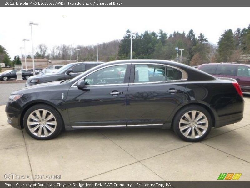 Tuxedo Black / Charcoal Black 2013 Lincoln MKS EcoBoost AWD