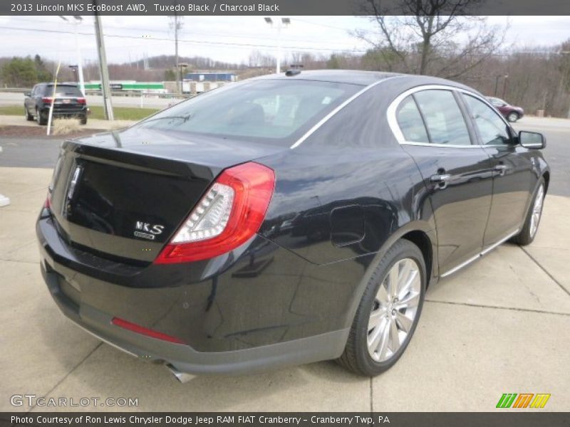 Tuxedo Black / Charcoal Black 2013 Lincoln MKS EcoBoost AWD