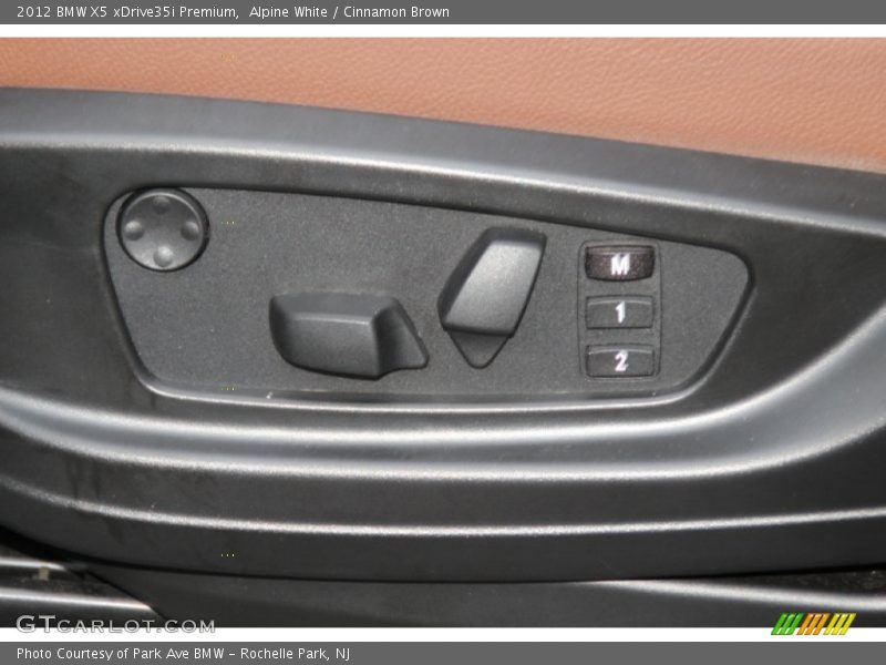Alpine White / Cinnamon Brown 2012 BMW X5 xDrive35i Premium