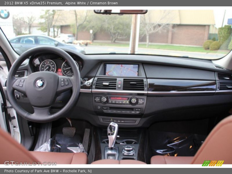 Alpine White / Cinnamon Brown 2012 BMW X5 xDrive35i Premium