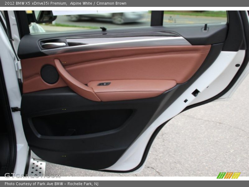 Alpine White / Cinnamon Brown 2012 BMW X5 xDrive35i Premium