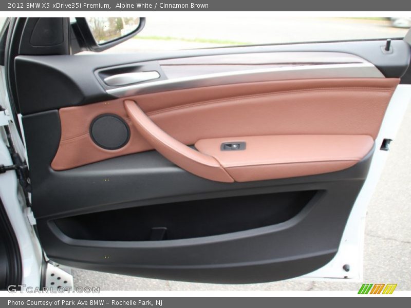 Alpine White / Cinnamon Brown 2012 BMW X5 xDrive35i Premium