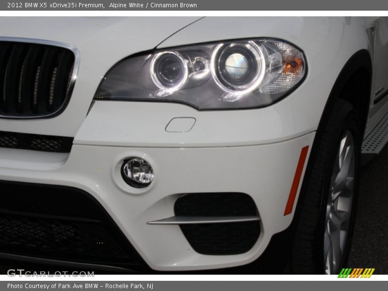 Alpine White / Cinnamon Brown 2012 BMW X5 xDrive35i Premium
