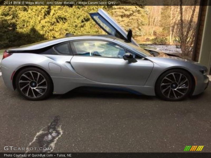  2014 i8 Mega World Ionic Silver Metallic
