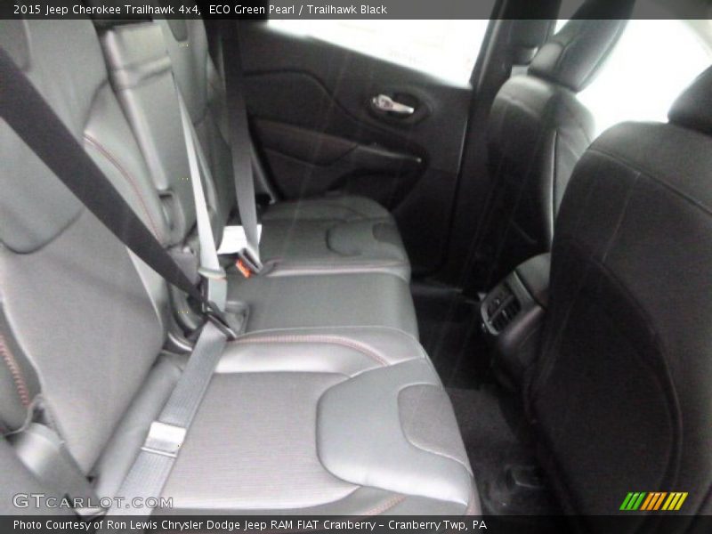 ECO Green Pearl / Trailhawk Black 2015 Jeep Cherokee Trailhawk 4x4