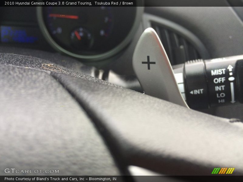 Tsukuba Red / Brown 2010 Hyundai Genesis Coupe 3.8 Grand Touring