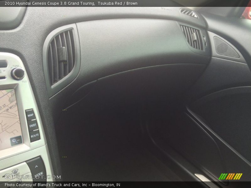 Tsukuba Red / Brown 2010 Hyundai Genesis Coupe 3.8 Grand Touring