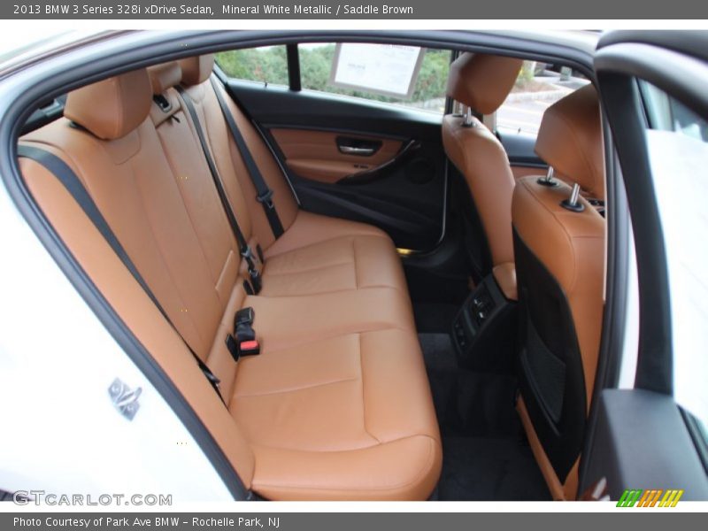 Rear Seat of 2013 3 Series 328i xDrive Sedan