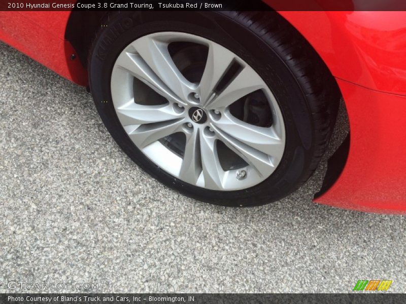 Tsukuba Red / Brown 2010 Hyundai Genesis Coupe 3.8 Grand Touring