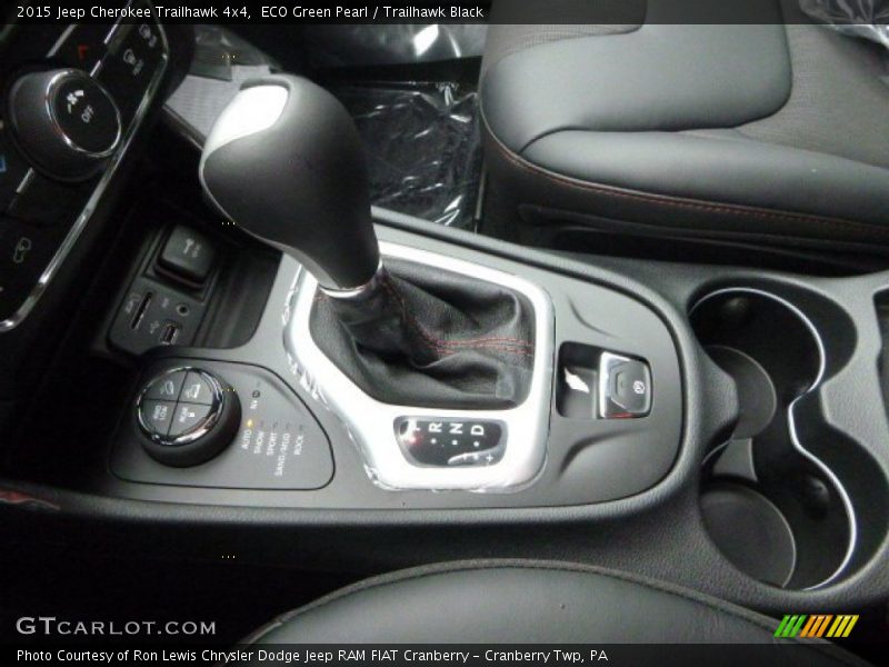ECO Green Pearl / Trailhawk Black 2015 Jeep Cherokee Trailhawk 4x4