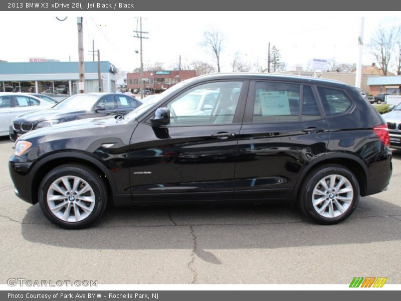 Jet Black / Black 2013 BMW X3 xDrive 28i