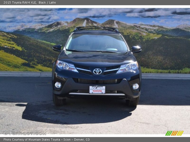Black / Latte 2015 Toyota RAV4 XLE