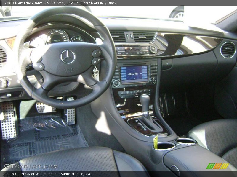 Iridium Silver Metallic / Black 2008 Mercedes-Benz CLS 63 AMG