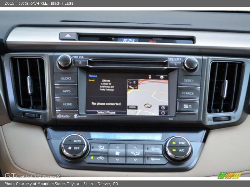 Black / Latte 2015 Toyota RAV4 XLE