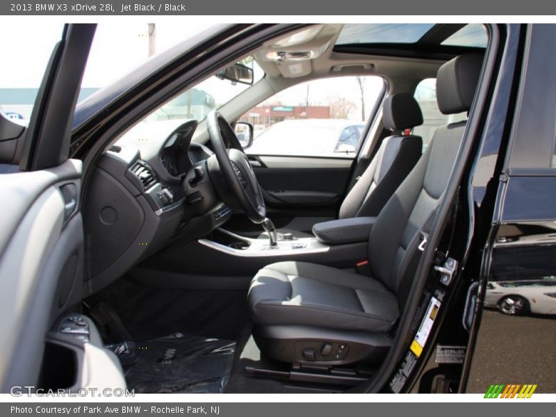 Jet Black / Black 2013 BMW X3 xDrive 28i