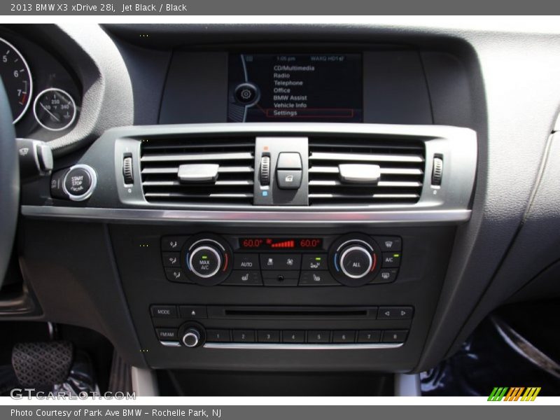 Jet Black / Black 2013 BMW X3 xDrive 28i